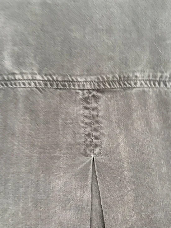 Cloth & Stone Washed Black Tencel Lyocell Button Down Shirt - Size M - Picture 2 of 8